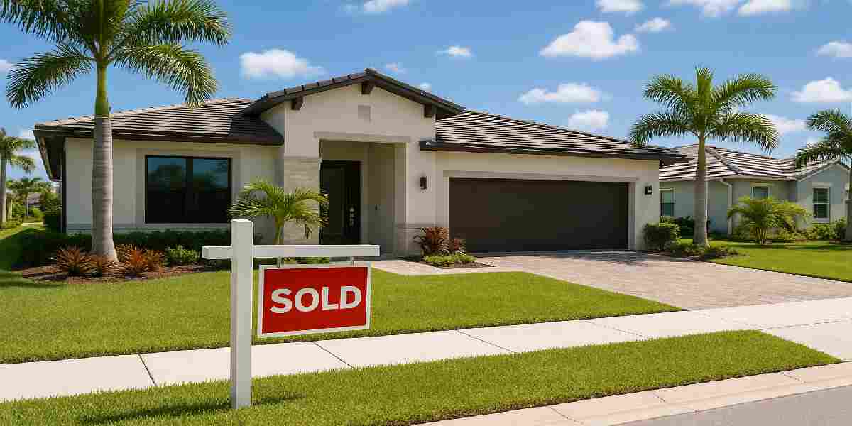 Residential home with a 'Sold' sign, representing WorkTC Transaction Coordinators services in South Florida